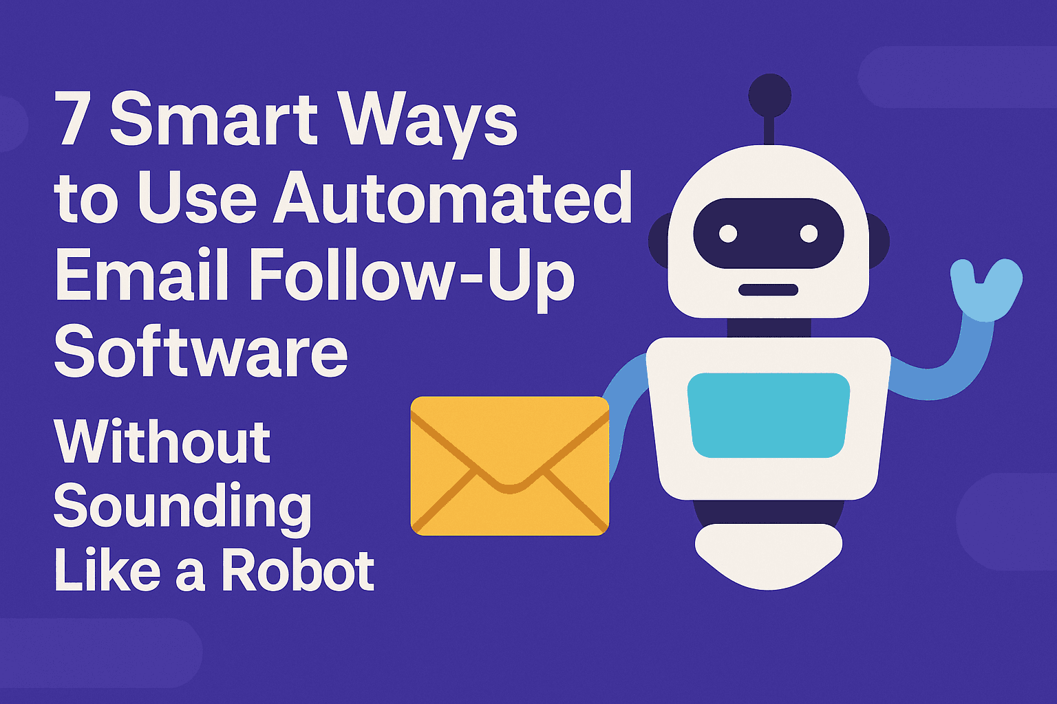 7 Smart Ways to Use Automated Email Follow-Up Software Without Sounding Like a Robot